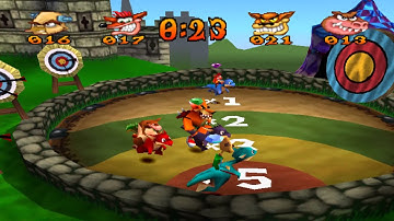 Crash Bash Walkthrough: Part 37 - Dragon Drop