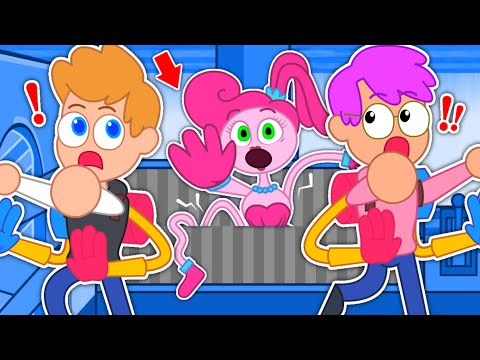 LANKYBOX ESCAPE MOMMY LONG LEGS! (POPPY PLAYTIME CHAPTER 3 ANIMATION \u0026 MORE!)