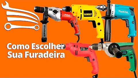 Qual é a melhor furadeira para uso doméstico?