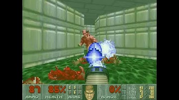 [Doom] WARZONE4.WAD - E1M4 UV Maxdemo [60fps]
