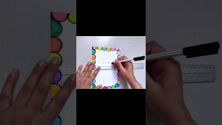 Grandparents day card idea easy | How to make card for grandparents day| #grandparents #card #shorts