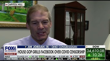 Jim Jordan Demands Answers from Fauci and Facebook