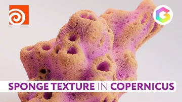 How to Make a Sponge Material in Houdini | MaterialX & Copernicus Workflow