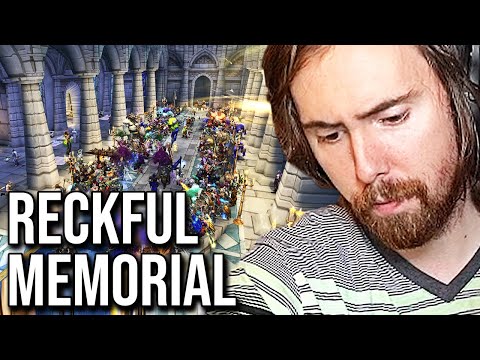 Asmongold & WoW Community Pay Respect To Reckful - Death Memorial (1989 - 2020)