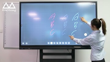 Milestrong Interactive Touch Screen Smart Whiteboard Display for Education