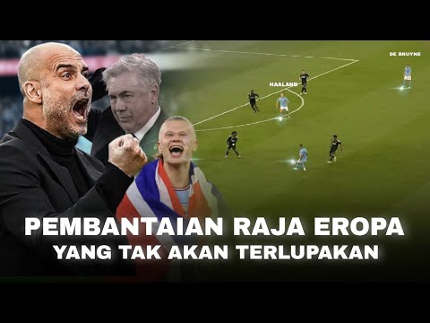 Kejamnya Balas Dendam Pep Guardiola, !! Pembantaian Real Madrid di ETIHAD, Manchester City ke FINAL