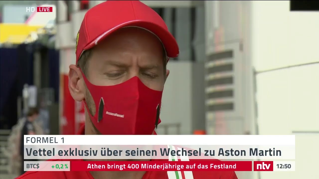 LIVE Sebastian Vettel zu seinem Wechsel zu Aston Martin