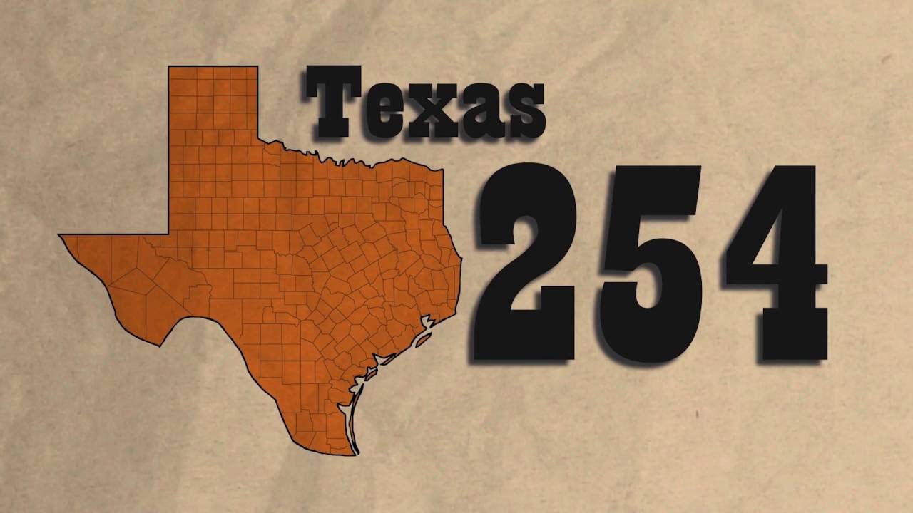 How Did We Get To 254 Counties Youtube