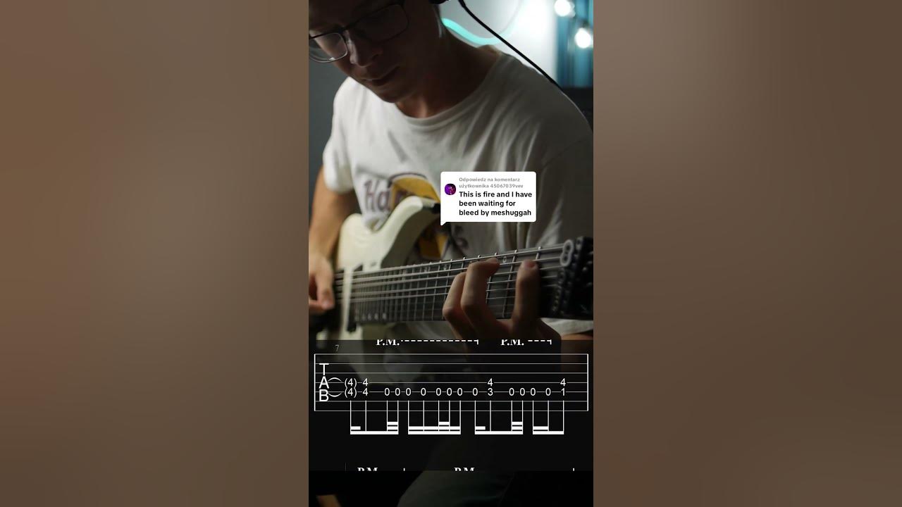 Badass Modern Metal Riffs part 79 - Meshuggah - Bleed (with tabs) Tuning: F A# D# G# C# F A# Badass Modern Metal Riffs part 79 - Meshuggah - Bleed (with tabs) Tuning: F A# D# G# C# F A#