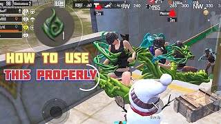 How to use Targeting vines in bgmi new 4.2 update 😱 