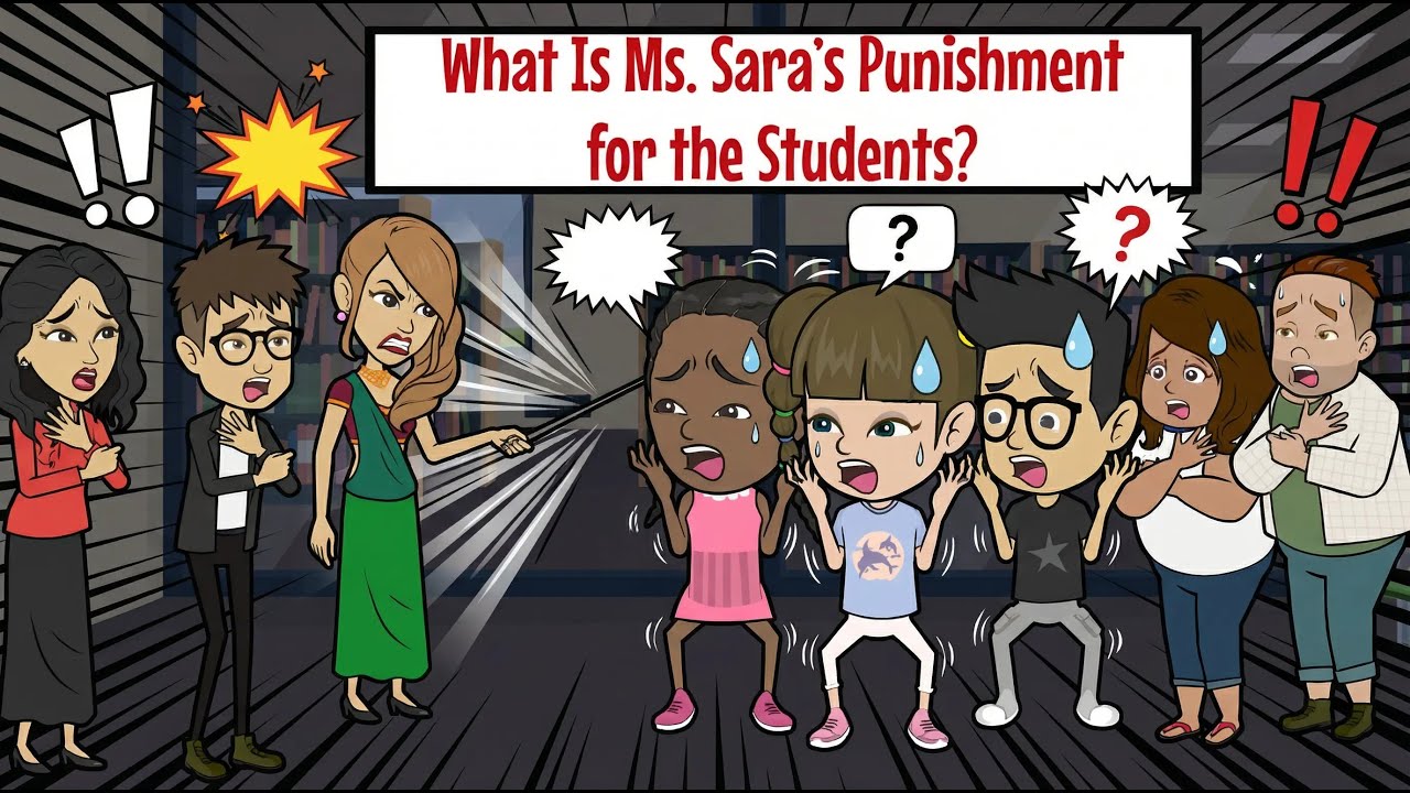 Какое наказание назначила мисс Сара для учеников?