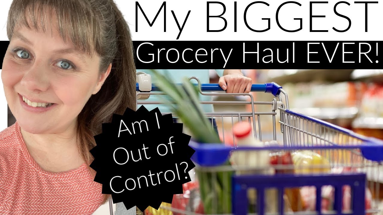 MY BIGGEST GROCERY HAUL EVER- $200! My Spending is Out of Control!