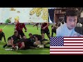 American Reacts to Rugby Outrageous HITS Rib Breakers