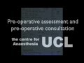 Anaesthetic pre-operative assessment and the pre-operative visit