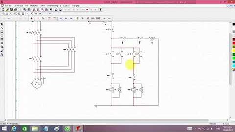 Đảo chiều động cơ KĐB 3 pha trên CADe SIMU