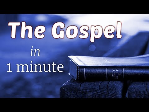 The Gospel in 1 Minute | from "Three Steps to Peace"