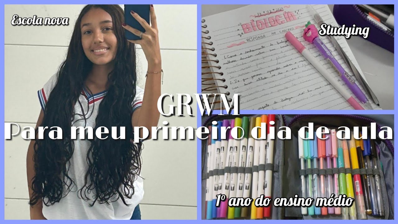 ARRUME-SE COMIGO PARA MEU PRIMEIRO DIA DE AULA 2025 🎒📚🏤