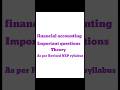 Financial accounting Important Questions (Theory) 15 marks #kuddharwad#financialaccounting