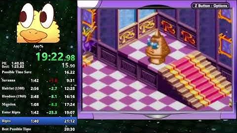 Spyro: Attack of the Rhynocs Any% Speedrun