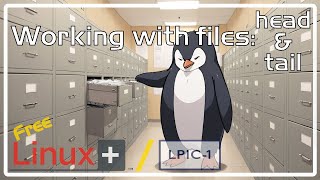 Free Linux+/LPIC-1 - head & tail command - Module 3.7 - Full Free Training Course