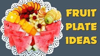 Fruit Plate Decoration Ideas | Simple Fruit Carving Tricks | Step by Step