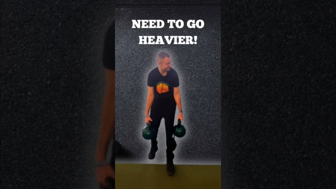 Kettlebells Too Light? Time to Increase the Weight 🔥 #shorts