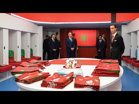 صاحب السمو الملكي ولي العهد الأمير مولاي الحسن يدشن ملعب الأمير مولاي عبد الله