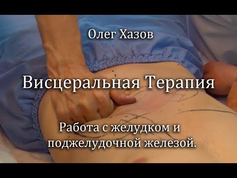 Работа с желудком и поджелудочной железой. Олег Хазов