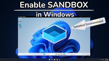 How to ENABLE Sandbox in Windows | How to Unlock Windows Sandbox 🚀