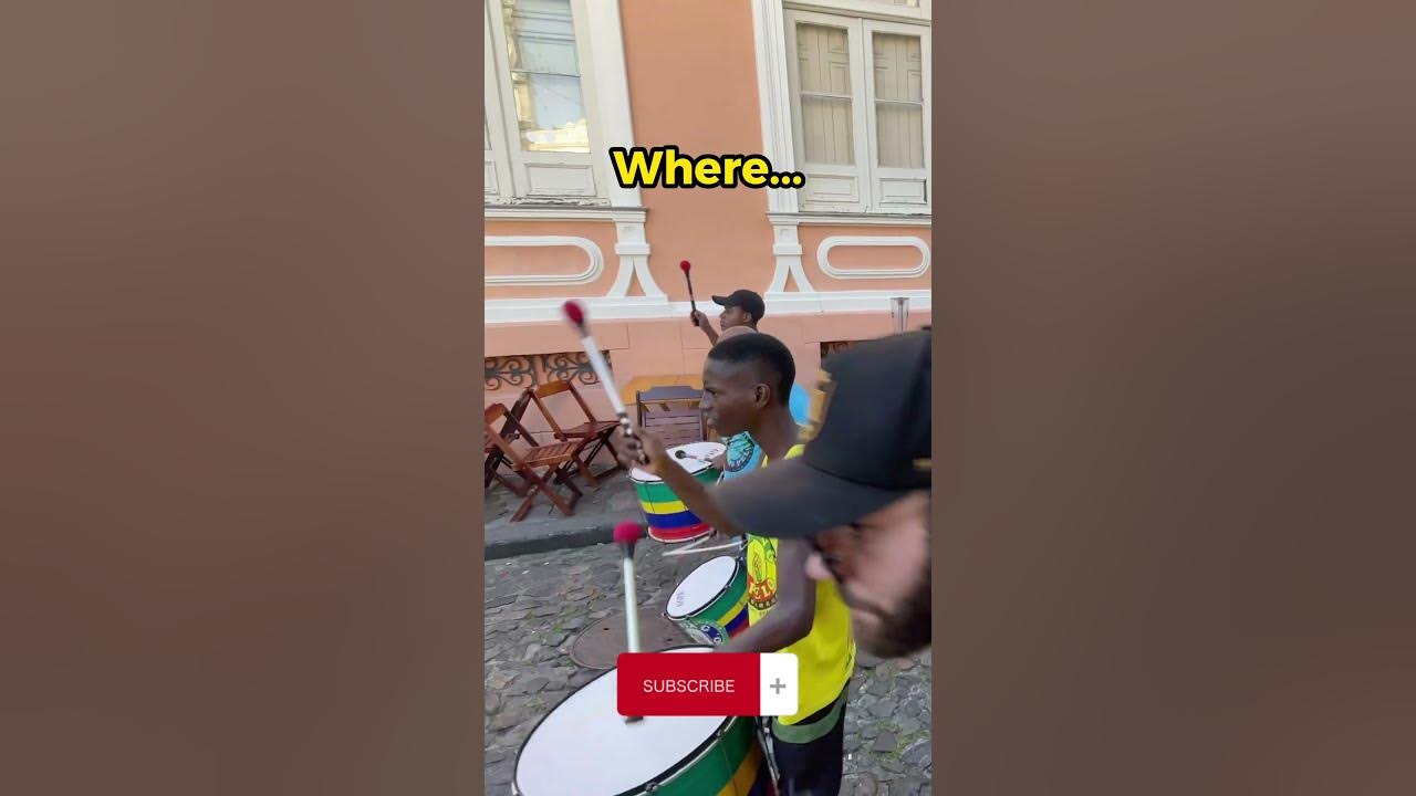 Salvador Bahia Samba/Reggae drummers #olodum #pelourinho #salvadorbahia Salvador Bahia Samba/Reggae drummers #olodum #pelourinho #salvadorbahia