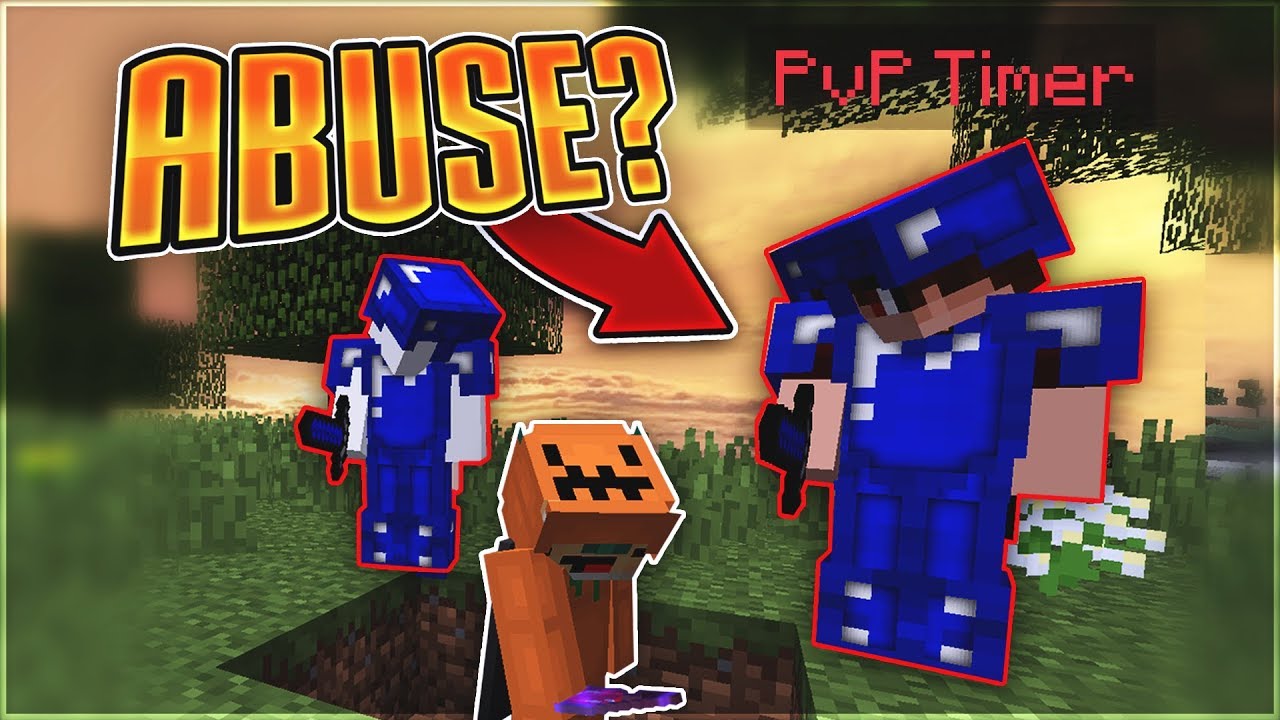 PVP TIMER ABUSES TO HELP KILL ME??? Minecraft HCF