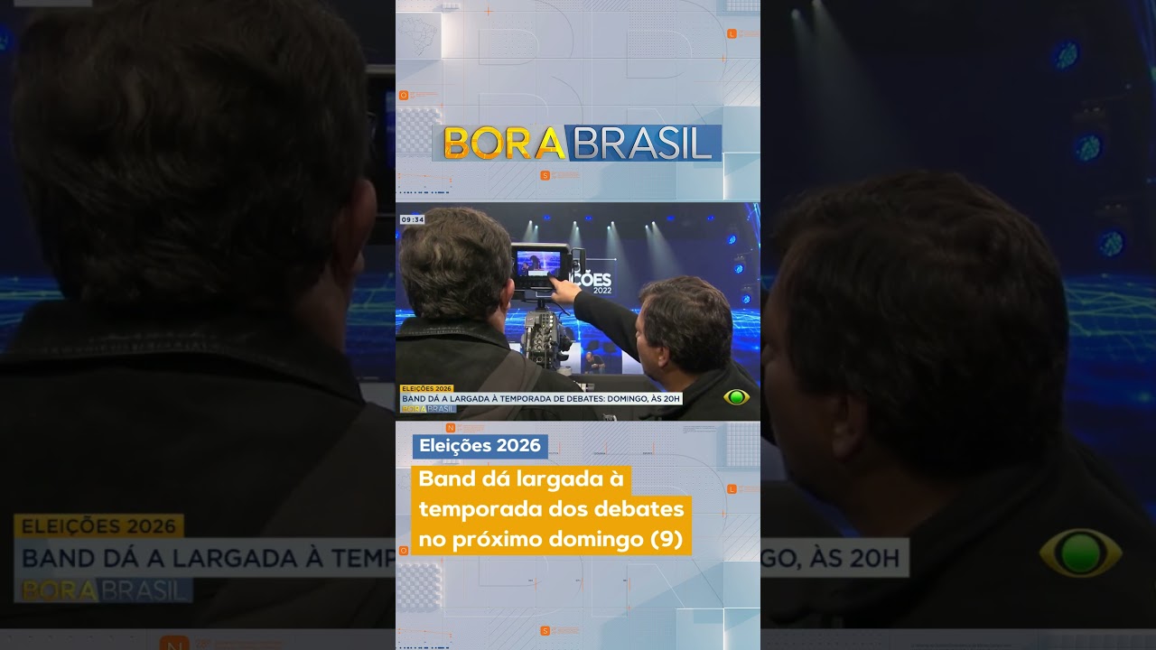 Band dá largada à temporada dos debates no próximo domingo (9)