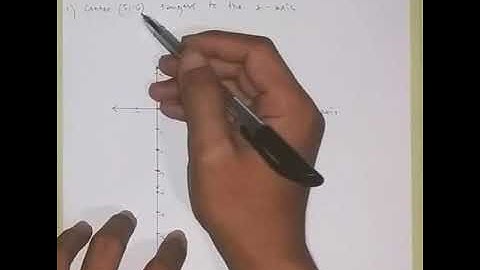 Given the Center (5,-6) and tangent to x-axis, solve the equation of a circle_(Conic)