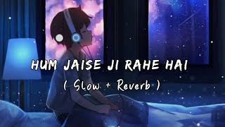 Aankhon Main Aansu Leke Slow Reveb Hum Jaise Ji Rahe Koi Jee Ke Dikhaye Lofi Song