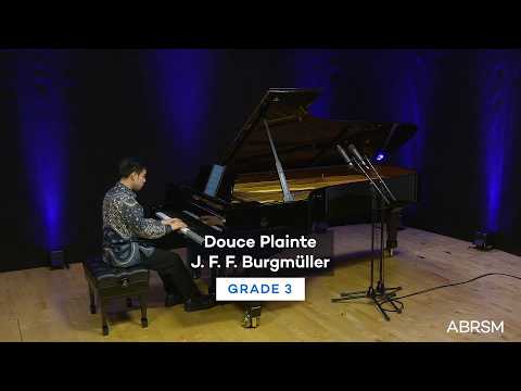 Douce Plainte, J. F. F. Burgmüller | Grade 3 - performed by James Napolean Lai