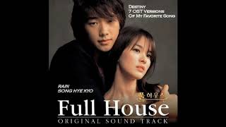 Destiny  7 Ost Versions By Kyungseop Lee   House Korean Drama Classic  Song Hye Kyo Rain
