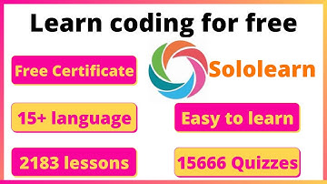 Learn Coding For Free/ Get Certified on SOLOLEARN