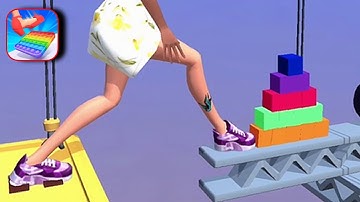 Tippy Toe 3D 👸👠🌈 BIG UPDATE!! All Levels Gameplay Android,iOS #14