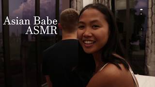 Asian Babe ASMR Relaxing Back Neck and Head Scratch Tickle Massage