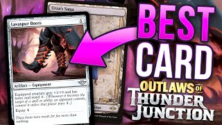 The BEST card from Outlaws of Thunder Junction! Lavaspur Boots — Legacy Storm | Magic: The Gathering