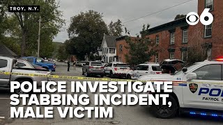 Troy police investigate stabbing incident, victim treated for non-life-threatening injuries
