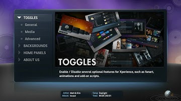 XBMC Skin: Xperience - update teaser