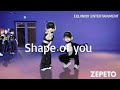 Ed sheeran shape of you zepeto dance cover  equinox entertainment