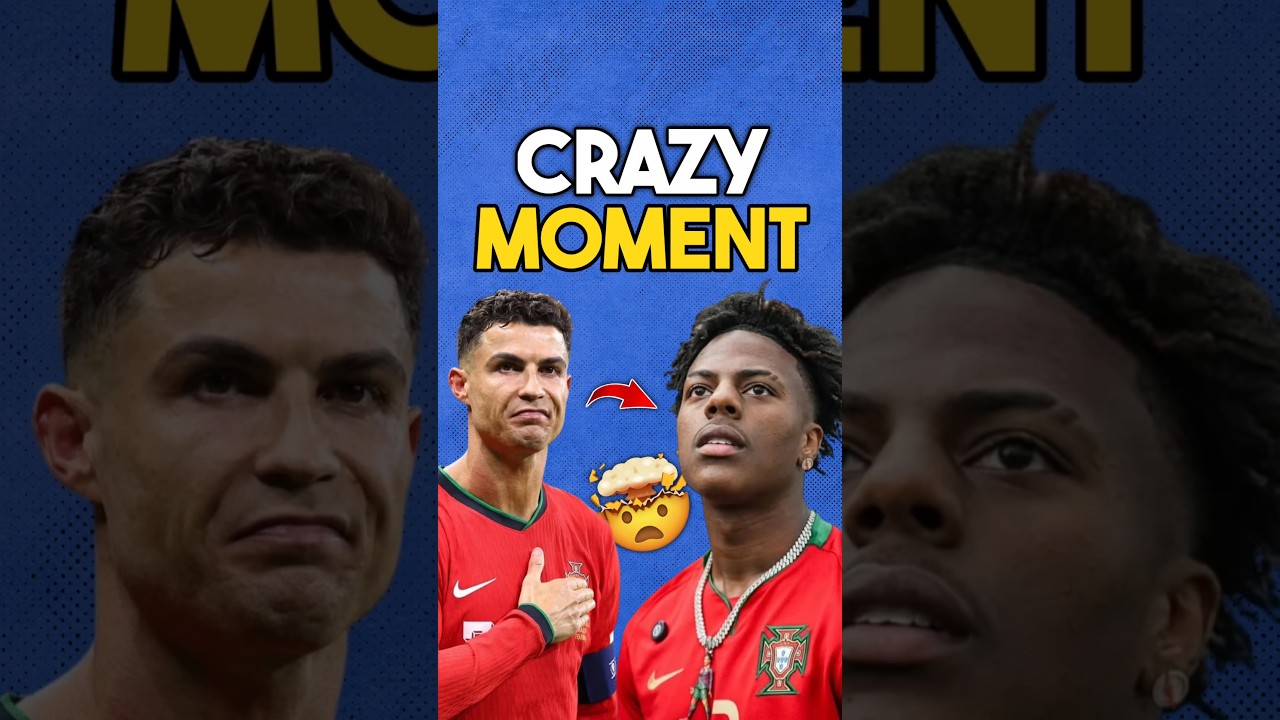 Ronaldo & ishowspeed Unexpected Moment 😱