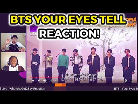 How Did We Miss This?! 😮 BTS – Your Eyes Tell Live REACTION!!