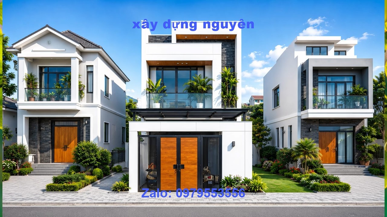 Mẫu Nhà Ống 2 Tầng Diện Tích 5x16m Thiết Kế 3 Phòng Ngủ #nha2tang