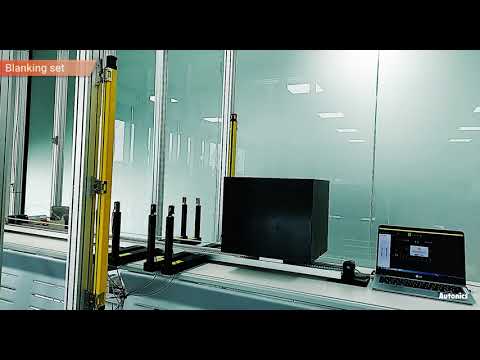 How to set Blanking and Muting in SFL series. Autonics Safety Light curtain.
