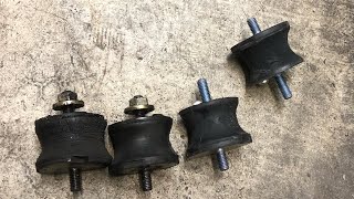 E46 Transmission mount replacement