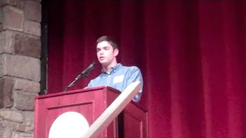 Athlete James Nutter speaks about coming out