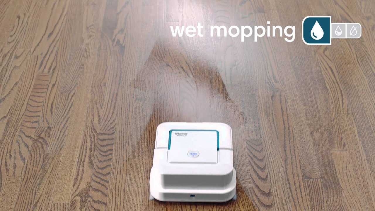 iRobot Braava jet floor mop YouTube